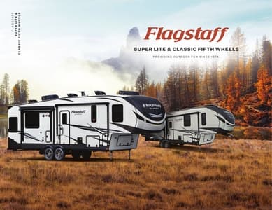 2022 Forest River Flagstaff Fifth Wheels Brochure page 1