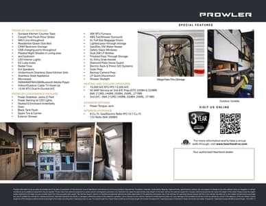 2022 Heartland Prowler Brochure page 4
