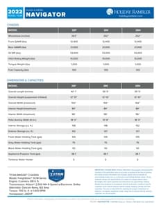 2022 Holiday Rambler Navigator Brochure page 8