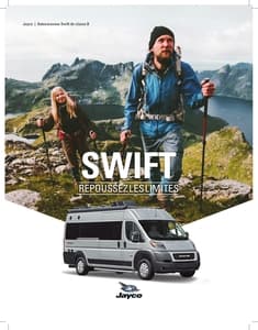 2022 Jayco Swift French Brochure page 1