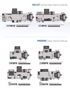 2022 Keystone RV Bullet Eastern Edition Brochure page 5