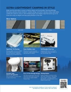 2022 Keystone RV Bullet Western Edition Brochure page 2