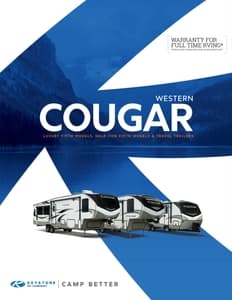 2022 Keystone RV Cougar Western Edition Brochure page 1