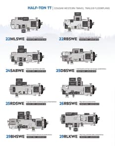 2022 Keystone RV Cougar Western Edition Brochure page 5