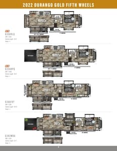 2022 KZ RV Durango Gold Brochure page 3