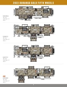 2022 KZ RV Durango Gold Brochure page 4