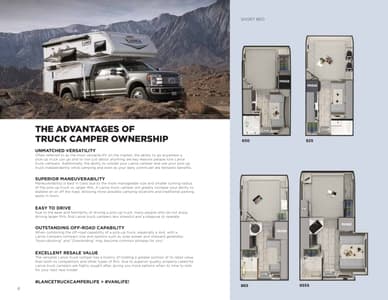 2022 Lance Truck Campers Brochure page 6