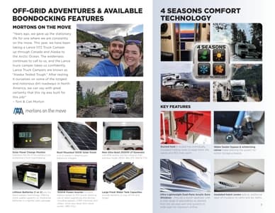2022 Lance Truck Campers Brochure page 11