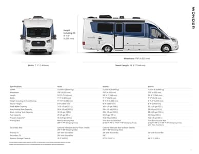 2022 Leisure Travel Vans Full Line Brochure page 49