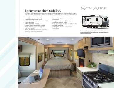 2022 Palomino Solaire French Brochure page 2
