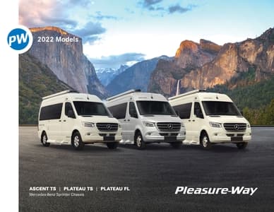 2022 Pleasure-Way Sprinters Brochure page 1