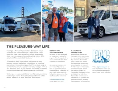 2022 Pleasure-Way Sprinters Brochure page 16