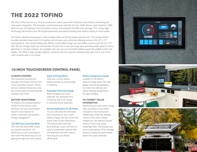 2022 Pleasure-Way Tofino Brochure page 3