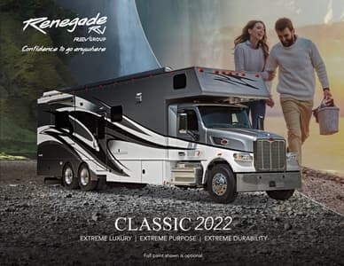 2022 Renegade RV Classic Brochure page 1