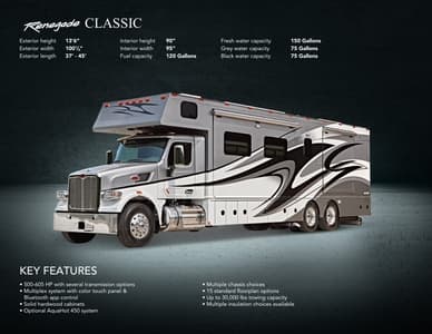 2022 Renegade RV Classic Brochure page 4