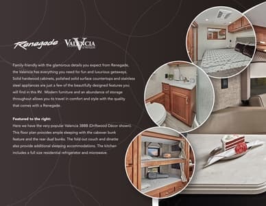 2022 Renegade RV Valencia Brochure page 2