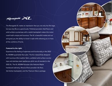 2022 Renegade RV XL Brochure page 2