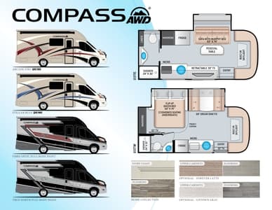 2022 Thor Compass AWD Brochure page 1