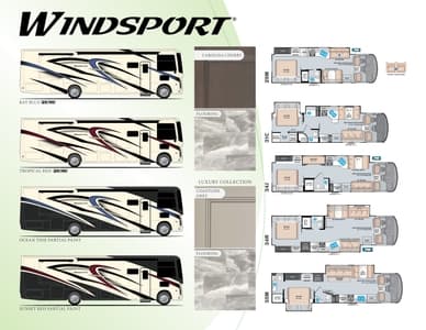2022 Thor Windsport Brochure page 1