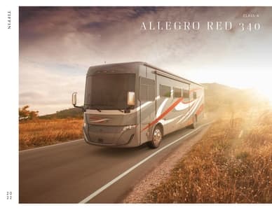 2022 Tiffin Allegro Red 340 Brochure page 1