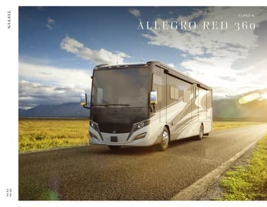 2022 Tiffin Allegro Red 360 Brochure page 1