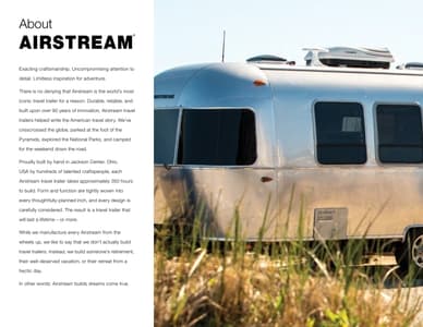 2023 Airstream Bambi Travel Trailer Brochure page 2