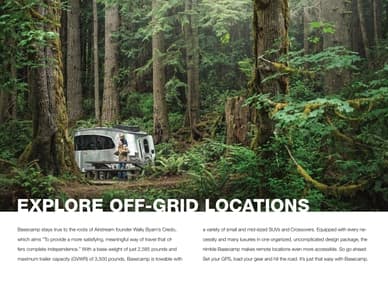 2023 Airstream Basecamp Travel Trailer Brochure page 6