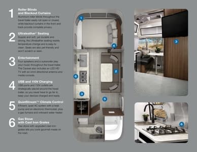 2023 Airstream Caravel Travel Trailer Brochure page 7