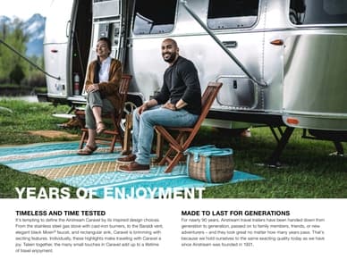 2023 Airstream Caravel Travel Trailer Brochure page 8