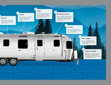 2023 Airstream Classic Travel Trailer Brochure page 11