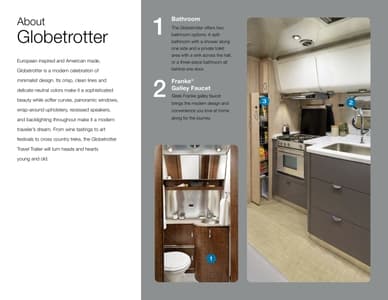 2023 Airstream Globetrotter Travel Trailer Brochure page 4