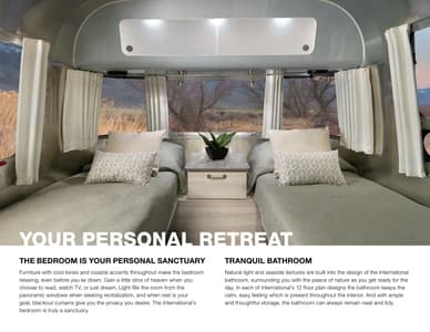2023 Airstream International Travel Trailer Brochure page 6