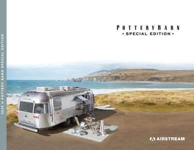 2023 Airstream Pottery Barn Special Edition Brochure page 1