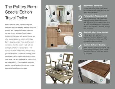 2023 Airstream Pottery Barn Special Edition Brochure page 6