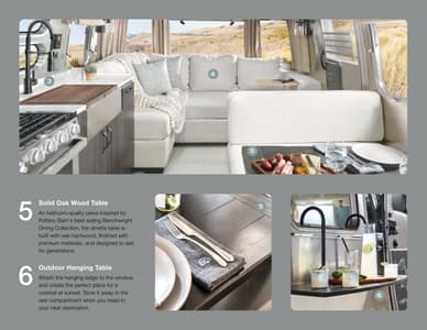 2023 Airstream Pottery Barn Special Edition Brochure page 7