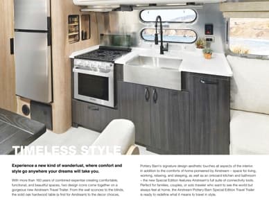 2023 Airstream Pottery Barn Special Edition Brochure page 8