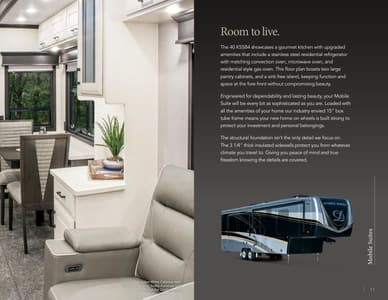 2023 DRV Luxury Suites Mobile Suites Brochure page 11