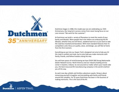 2023 Dutchmen Aspen Trail Brochure page 4