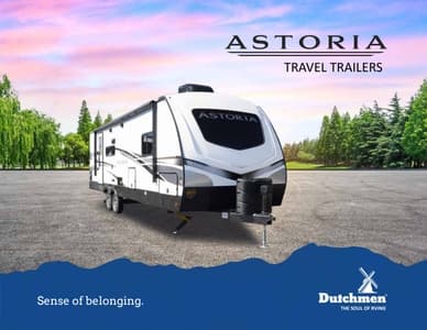 2023 Dutchmen Astoria Travel Trailers Brochure page 1
