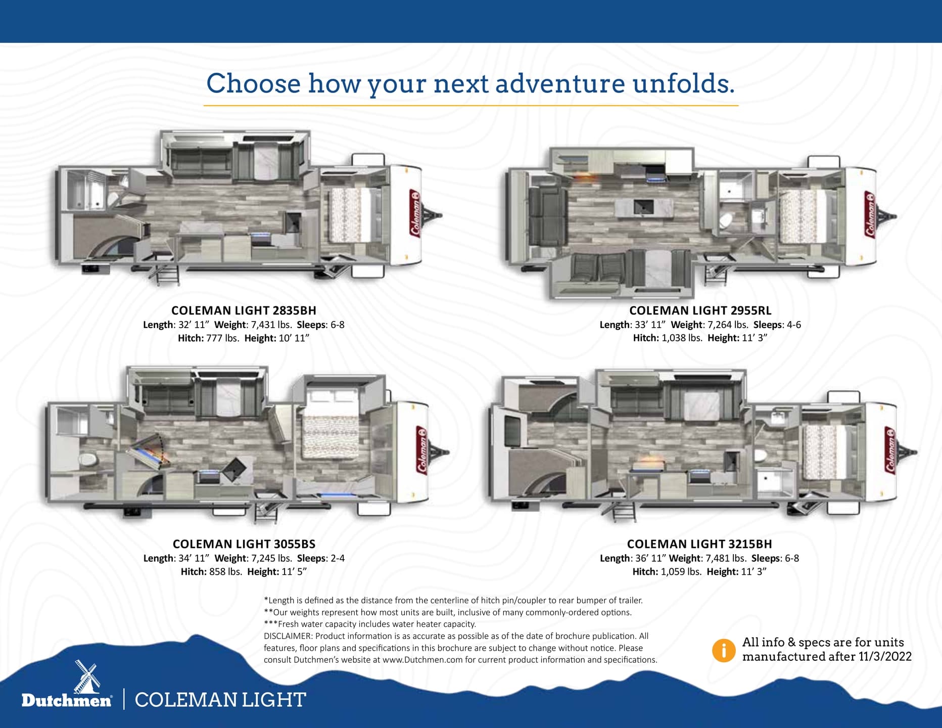 2023 Dutchmen Coleman Light Series Brochure | Download RV brochures ...