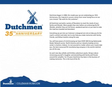 2023 Dutchmen Coleman Rubicon Brochure page 4