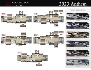 2023 Entegra Coach Anthem Flyer page 1