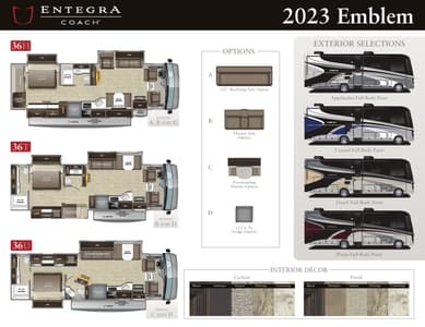 2023 Entegra Coach Emblem Brochure page 3