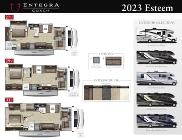 2023 Entegra Coach Esteem Flyer
