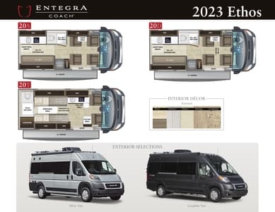 2023 Entegra Coach Ethos Flyer page 1