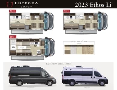 2023 Entegra Coach Ethos Li Flyer page 1