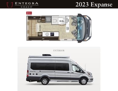 2023 Entegra Coach Expanse Flyer page 1