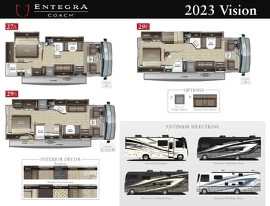 2023 Entegra Coach Vision Flyer page 1