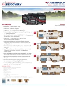 2023 Fleetwood Discovery Flyer page 1