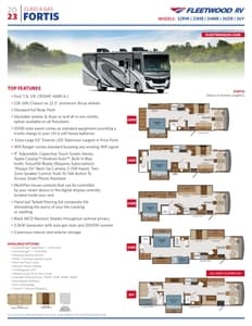 2023 Fleetwood Fortis Flyer page 1